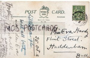 Genealogy Postcard - Hardy - Flint St, Haddenham, Buckinghamshire Ref. R744