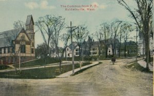 BALDWINVILLE , Massachusetts, 1900-10s ; The Common