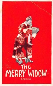 Providence Opera House Merry Widow Franz Lehar Ad Vintage Postcard AA32381