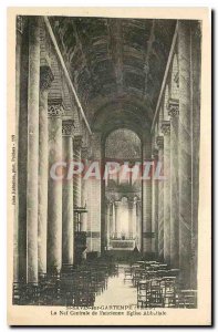 Postcard Old St Savin sur Gartempe Vienne The Central Nave of the old abbey c...