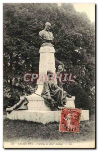 Postcard Old Statue Chartres De Noel Ballay