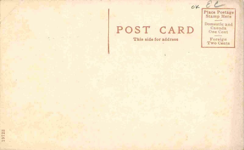 Post Office Oklahoma City OK 1910c postcard