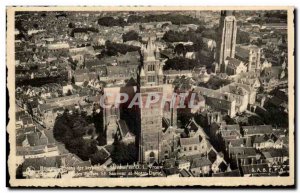 Old Postcard Brugge der Kerken Salvatror Vrouw in St Sauveur and Notre Dame