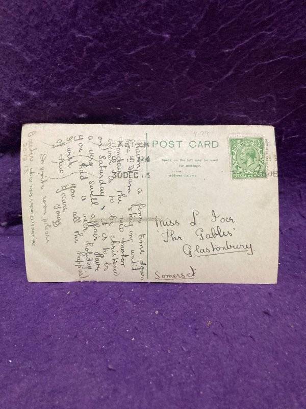 England The Lady Chapel Exeter Cathedral posted 1913