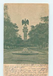 Pre-1907 MONUMENT SCENE Mount Morris - Near Geneseo New York NY F2978