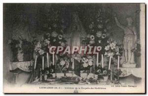 Postcard Old Loublande Inside the chapel of Rinfillieres