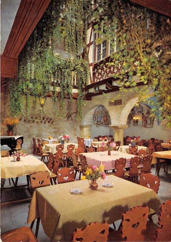 GG3492 cafe restaurant konditorei pastry shop baumeisterhaus  rothenburg germany