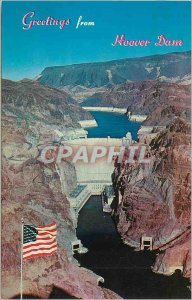 Old Postcard Hoover Dam