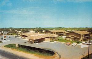 Graham Texas Gateway Inn Motor Hotel Birdseye View Vintage Postcard K24234