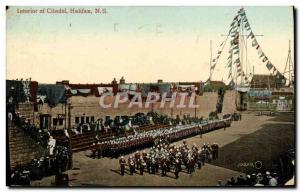 Postcard Interior Of Ancient Citadel Halifax