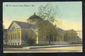 MEXICO MISSOURI METHODIST EPISCOPAL CHURCH VINTAGE POSTCARD