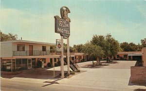 Postcard New Mexico Albuquerque El Don Motel route 66 1960s 23-6297