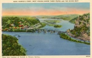 WV - Harper's Ferry, Aerial View