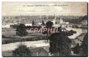 Chateau Gontier - The City view of Bel Air - Old Postcard