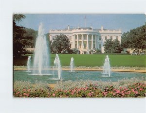 Postcard White House, Looking South, Washington, District of Columbia