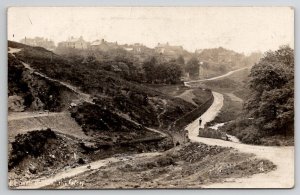 England RPPC Eldwick From The Glen Real Photo Postcard Q26