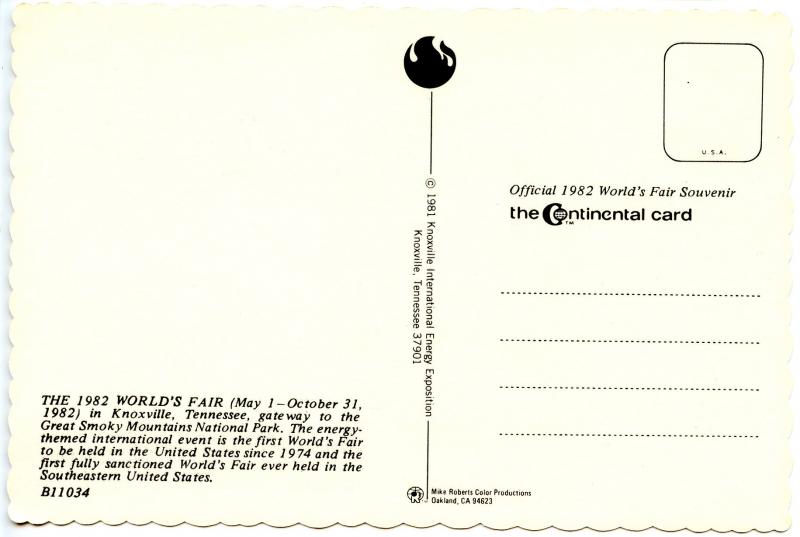 TN - Knoxville, 1982. The 1982 World's Fair, Flags