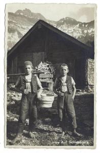Vintage Photo Post Card - Schwagalp, Switzerland (LL91)