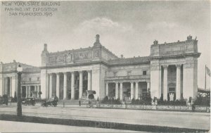 E10 New York State Building 1915 PPIE Grey Toned PC Unused Cardinell Vincent Co