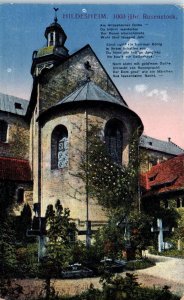 1910s Thousand Year Rose Hildesheim Cathedral Hildesheim Germany Postcard