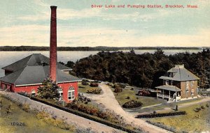 Silver Lake and Pumping Station Brockton, Massachusetts MA