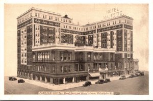 Pennsylvania Philadelphia The Majestic Hotel 1940