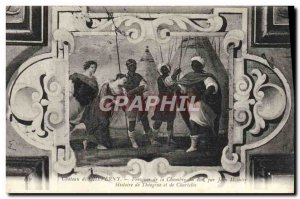 Postcard From Old Cheverny The Frescoes Room Du Roi by Jean Monier History Th...