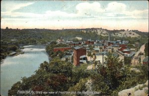 Frankfort Kentucky KY Bird's Eye View c1910 Vintage Postcard