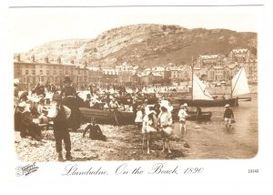 On the Beach 1890, Llandudno, Wales