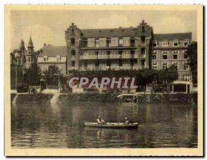 Old Postcard Waulsort Hotel