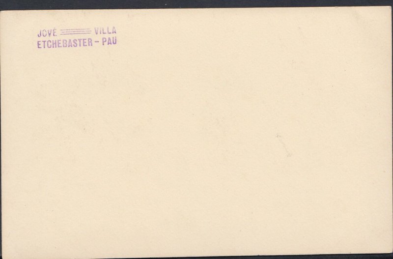 France Postcard - Jove Villa, Etchebaster, Pau   MB1948