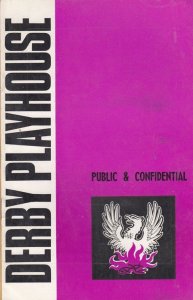 Public & Confidential Benn Levy Peter Jackson 1970s Derby Theatre Programme