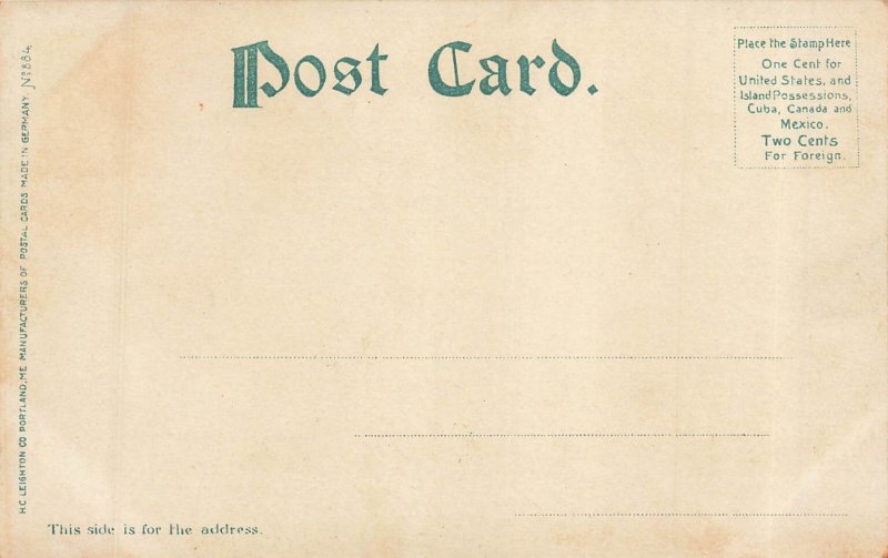 Fall River Line Steamer Ship Priscilla 1900s Postcard