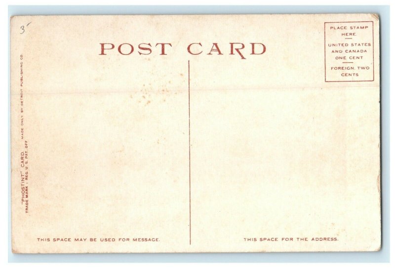 c1912 Restaurant in Mountain Park, Holyoke, Massachusetts MA Postcard 