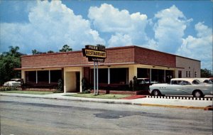 Winter Haven Florida FL Restaurant Cars 1950s-60s Postcard