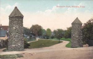 Brookside Park Entrance - Meriden CT, Connecticut - DB