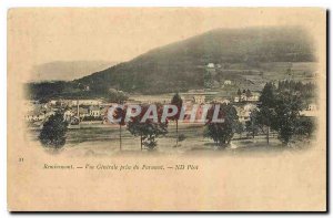 Old Postcard Remiremont General View from Parmont