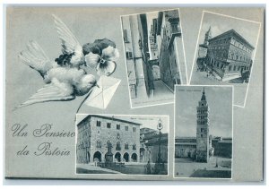 c1910 A Thought From Pistoia Tuscany Italy Unposted Antique Postcard