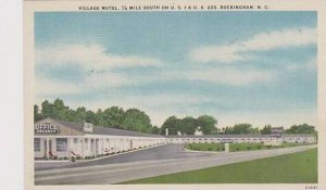 North Carolina Rockingham Village Motel