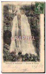 Old Postcard Around Gerardmer Cascade Tendon