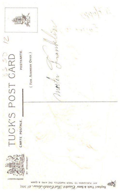 Easter , Rooster , Chicks, Tuck's No700