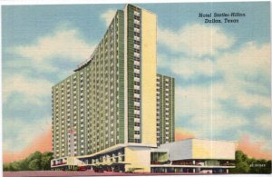 Texas DALLAS Hotel Statler-Hilton - LINEN