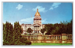Postcard CO State Capitol Building Denver Colorado Vintage Standard View Card