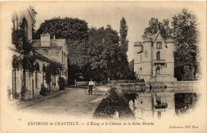 CPA Env.de Chantilly L'Etang et le Chateau FRANCE (1014490)