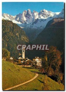 Postcard Modern Soglio im Bergell put Bondasca