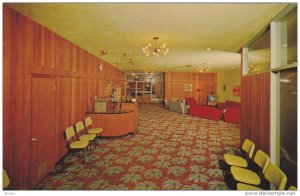 Interior View of Lobby, Dell Hotel, TransCanada Highway, Whalley, British Col...