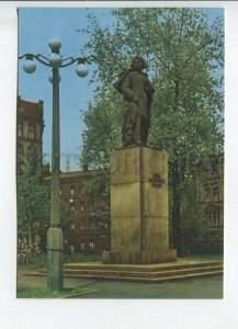 465831 POLAND Chorzow monument to Mickiewicz Old Russian edition postcard