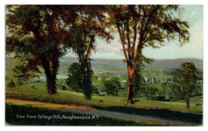 1908 View from College Hill, Poughkeepsie, NY Postcard *5N(3)29