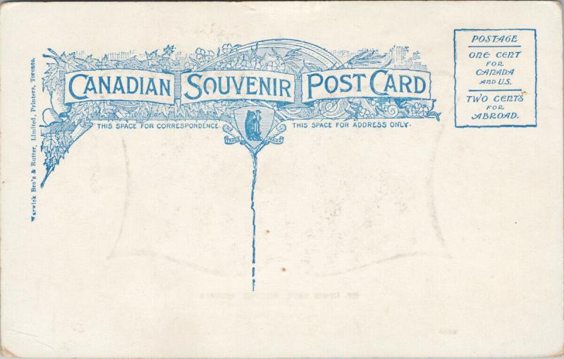 St. Louis Gate Quebec QC Multiview UNUSED Vintage Postcard D98