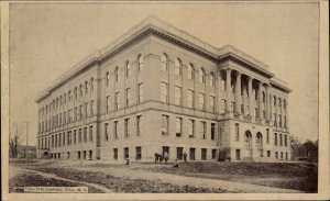 Utica New York NY Utica Free Academy 1900s-20s Vintage Postcard